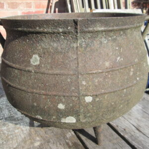 SOLD – Antique Cast Iron Cauldron – SOLD